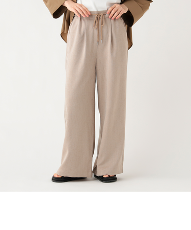 リネン ライク イージーパンツ