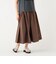 サイド切り替え フレア スカート