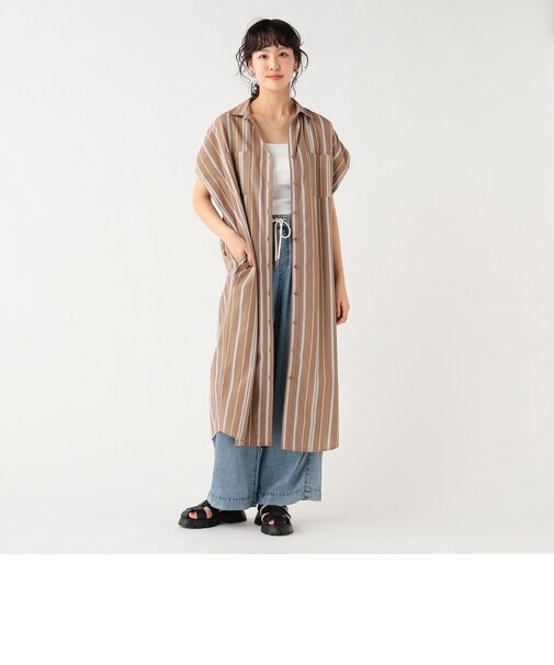 オーバーショルダー ワンピース