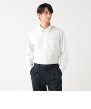 トリコット イージーケア ボタンダウンシャツ