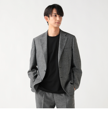 テックカラミ 2ボタン ジャケット（セットアップ対応）