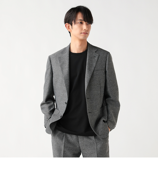 テックカラミ 2ボタン ジャケット（セットアップ対応）