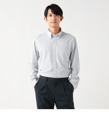 ツイル イージーケア ボタンダウンシャツ