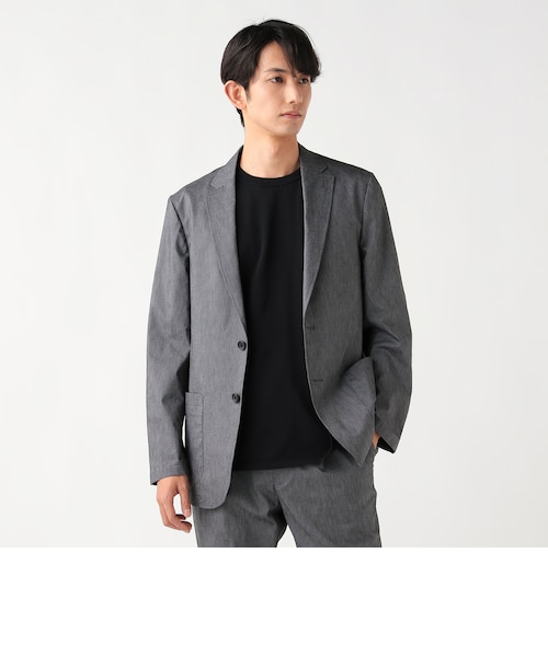 【GREY】麻ブレンド 2ボタンジャケット 麻ブレンド 2ボタンジャケット（セットアップ対応）｜ビームス