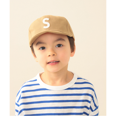 アルファベット ワッペン ツイル キャップ 2026SS