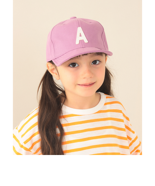 アルファベット ワッペン ツイル キャップ 2026SS