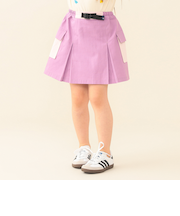タック ベルテッド ショーツイン スカート 2026SS（90～140cm）