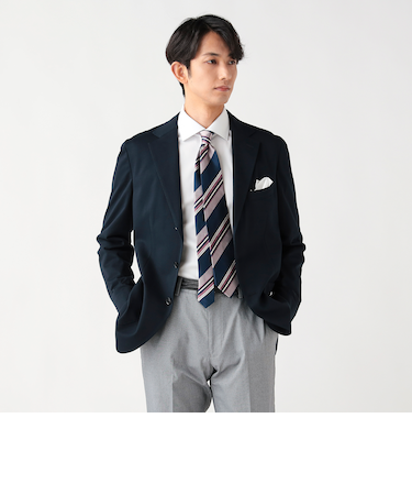 COOLMAX(R) 鹿の子 3ボタン ジャケット