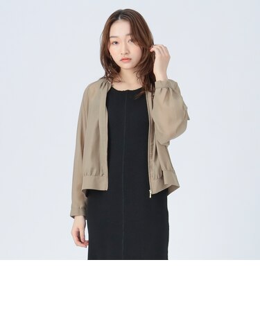 バックヨーク シアー ブルゾン