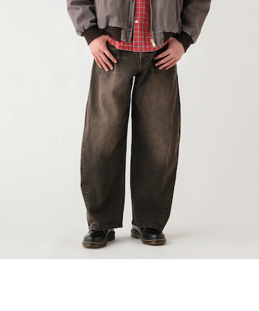 ブラスト カーブワイド バギーデニム