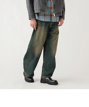 ブラスト カーブワイド バギーデニム