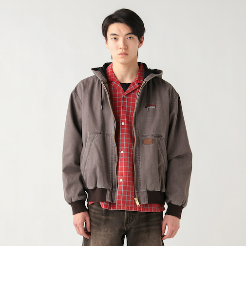 GMS コットンダック フーディー ブルゾン