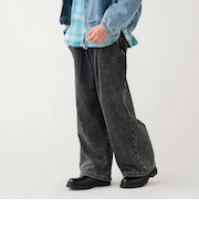 スノー ウォッシュ ワイド スウェット パンツ