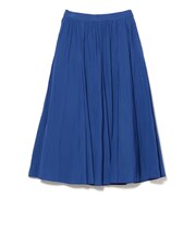 ミディ丈 ギャザーフレアスカート