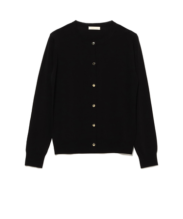 ベーシック クルー カーディガン