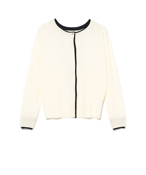 配色 2WAYカーディガン