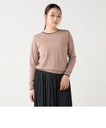 配色 2WAYカーディガン