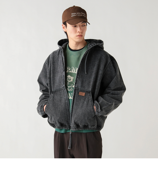 GMS デニム フーディー