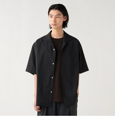 ポリトロ オープン カラー シャツ（吸収速乾・接触冷感）