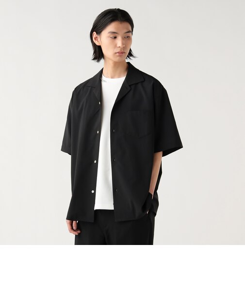 ポリトロ オープン カラー シャツ（吸収速乾・接触冷感）