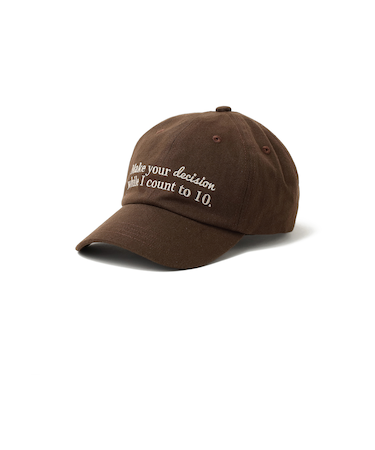 メッセージ刺繍 ベースボール キャップ