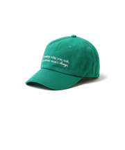 メッセージ刺繍 ベースボール キャップ