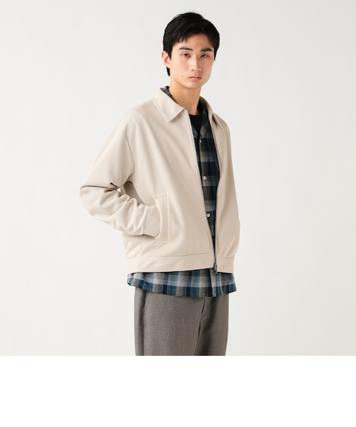 ベーシック 鹿の子 ブルゾン（吸水速乾）