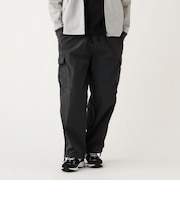 コットンナイロン ワイド カーゴパンツ