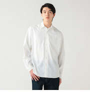 綿タッチ ポリエステル シャツ