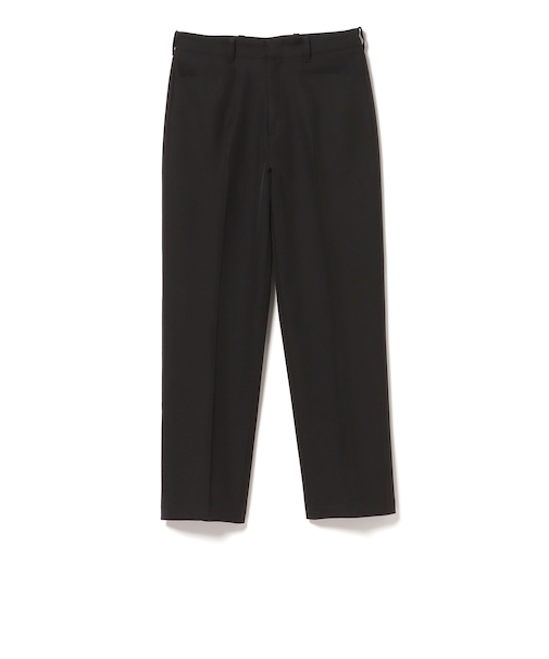 ポリエステル ツイル ストレート スラックス