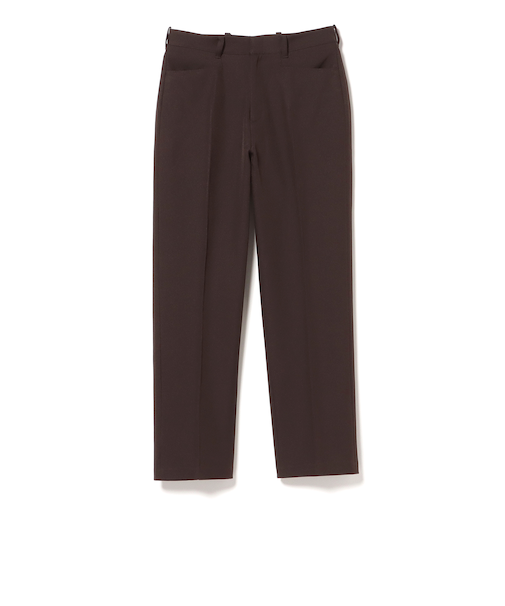 ポリエステル ツイル ストレート スラックス