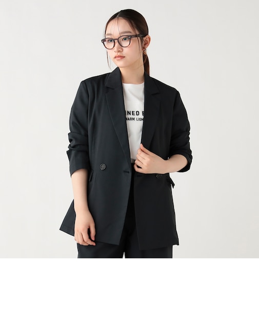 リネンライク ジャケット