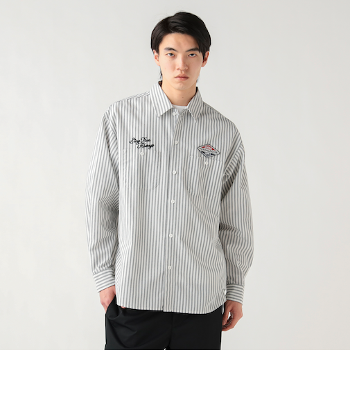 GMS ビッグシルエット ワークシャツ