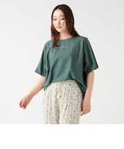 シンプル 刺繍 Tシャツ