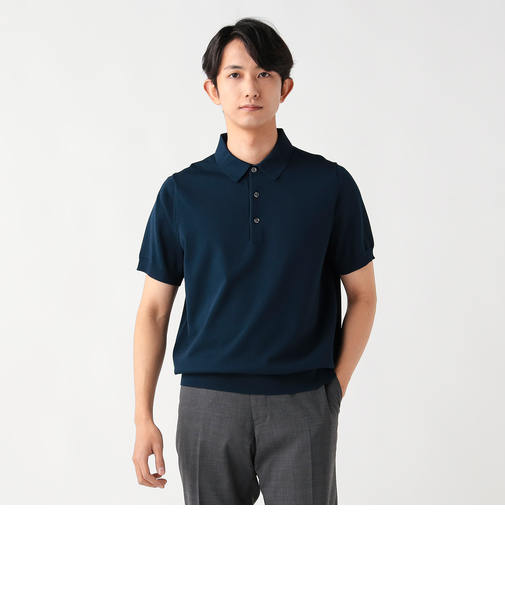 ニット ポロ