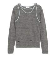 リンガー レイヤード トップス