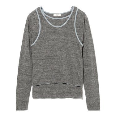 リンガー レイヤード トップス