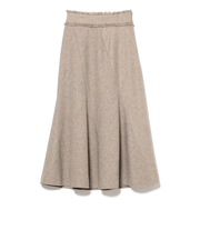 リネン調 ツイード スカート