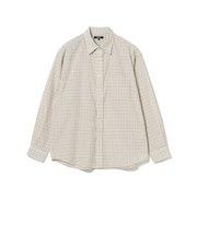 スモール チェック ロングスリーブ シャツ