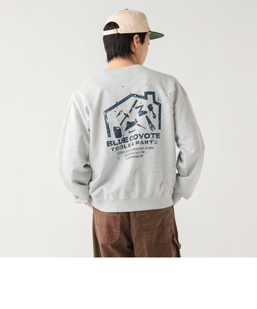 ハードウェア グラフィック 裏毛 スウェット