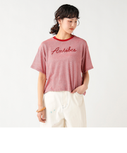 ミジンコ ボーダー ロゴ Tシャツ