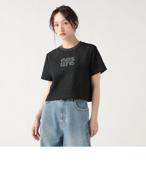 レース ロゴ Tシャツ