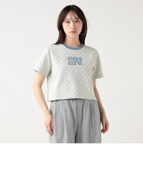 レース ロゴ Tシャツ