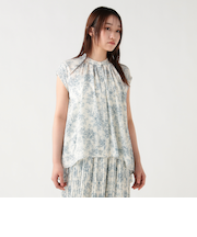 トワルドジュイ プリント ブラウス