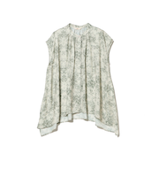 トワルドジュイ プリント ブラウス