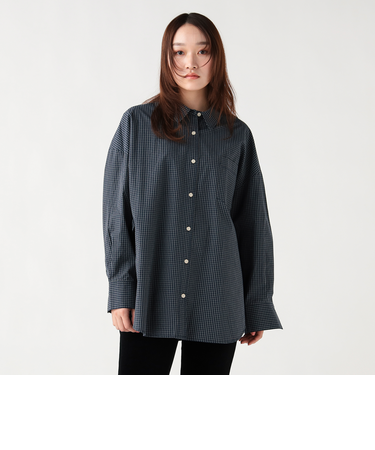 チェック オーバー シャツ