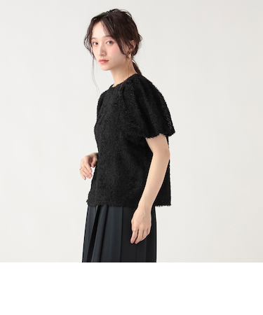 シャギー バルーン プルオーバー