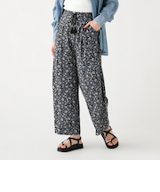 サラサ フラワーパンツ