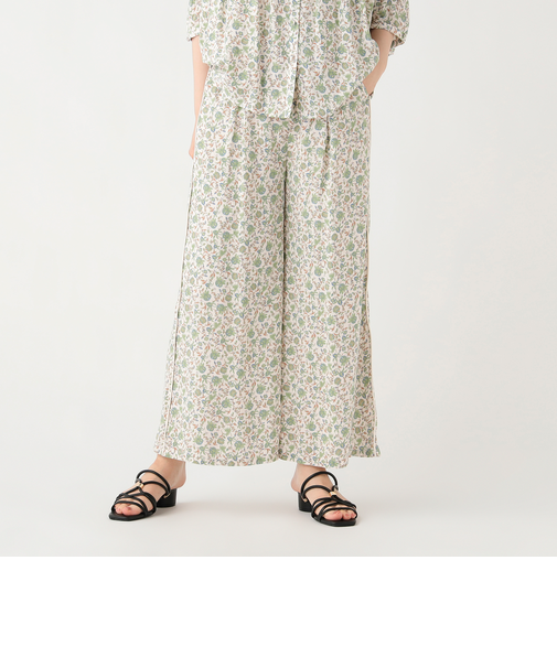 サラサ フラワーパンツ