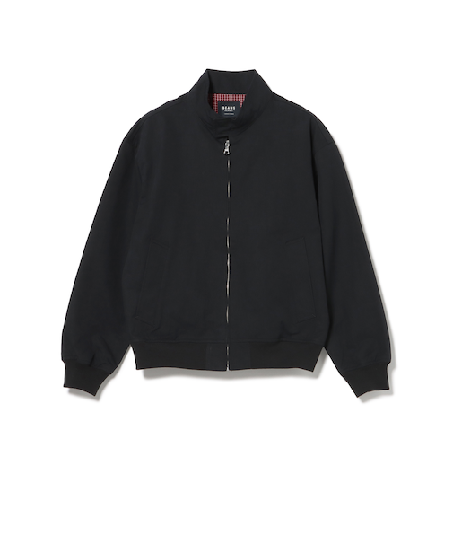 ナイロンコットンツイル ドッグイヤー ブルゾン